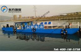 江蘇連云港定制的水面保潔運輸船